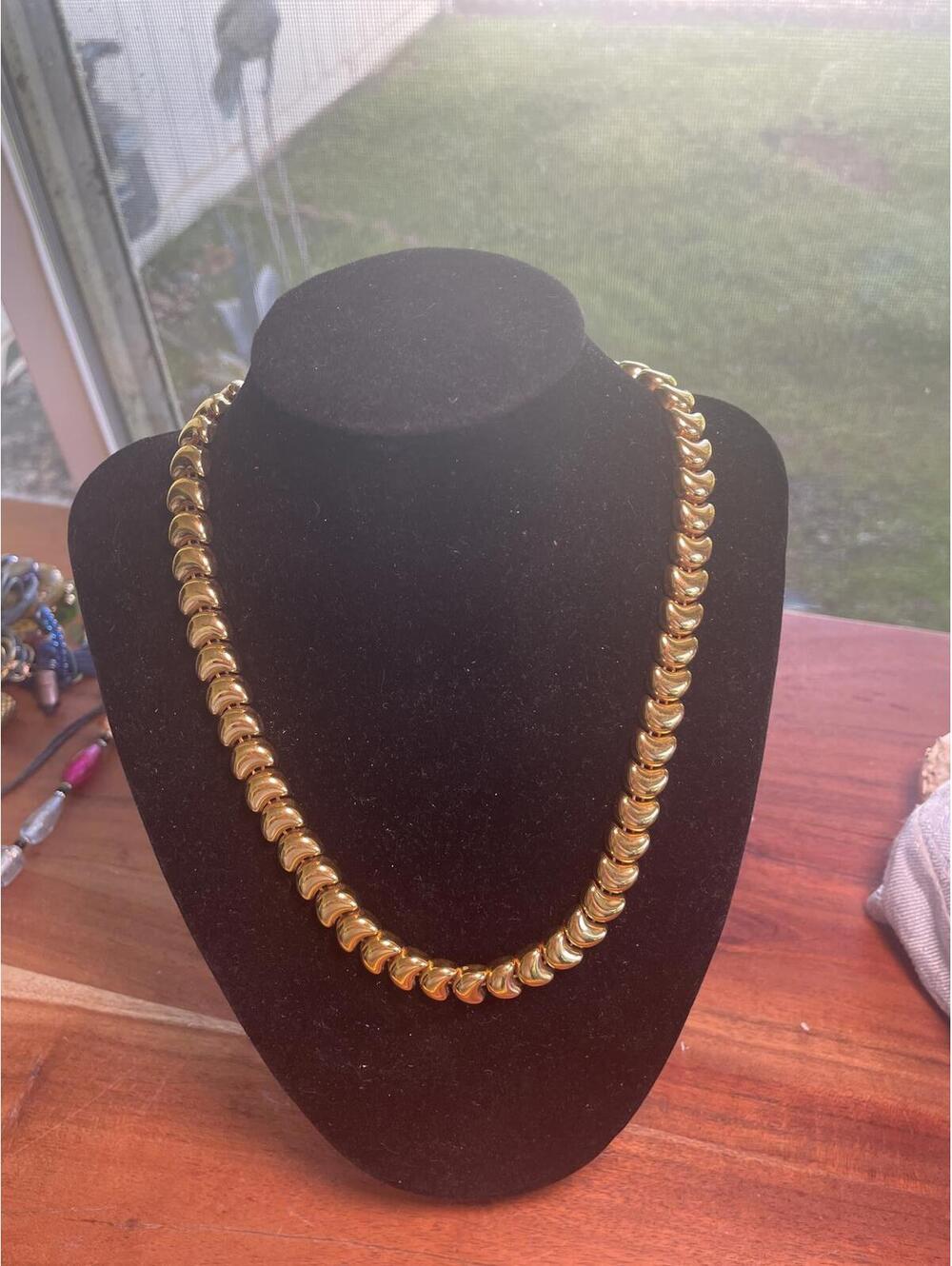 Vintage Napier Crescent Linked Necklace